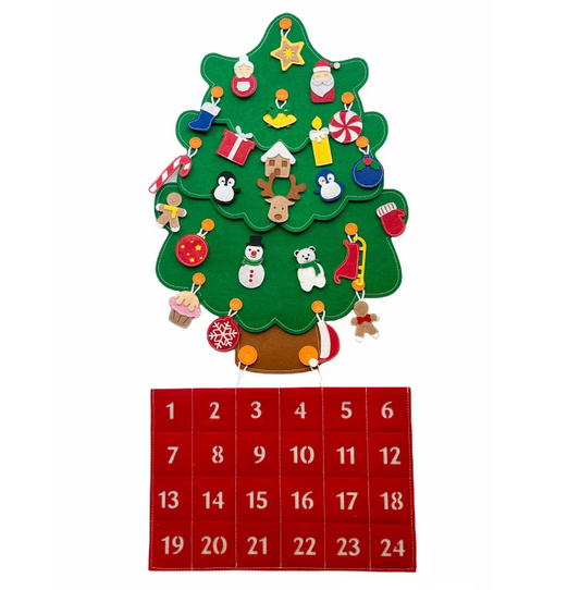 Embracing the Christmas Spirit: Felt Christmas Tree and Advent Calendar Gifts