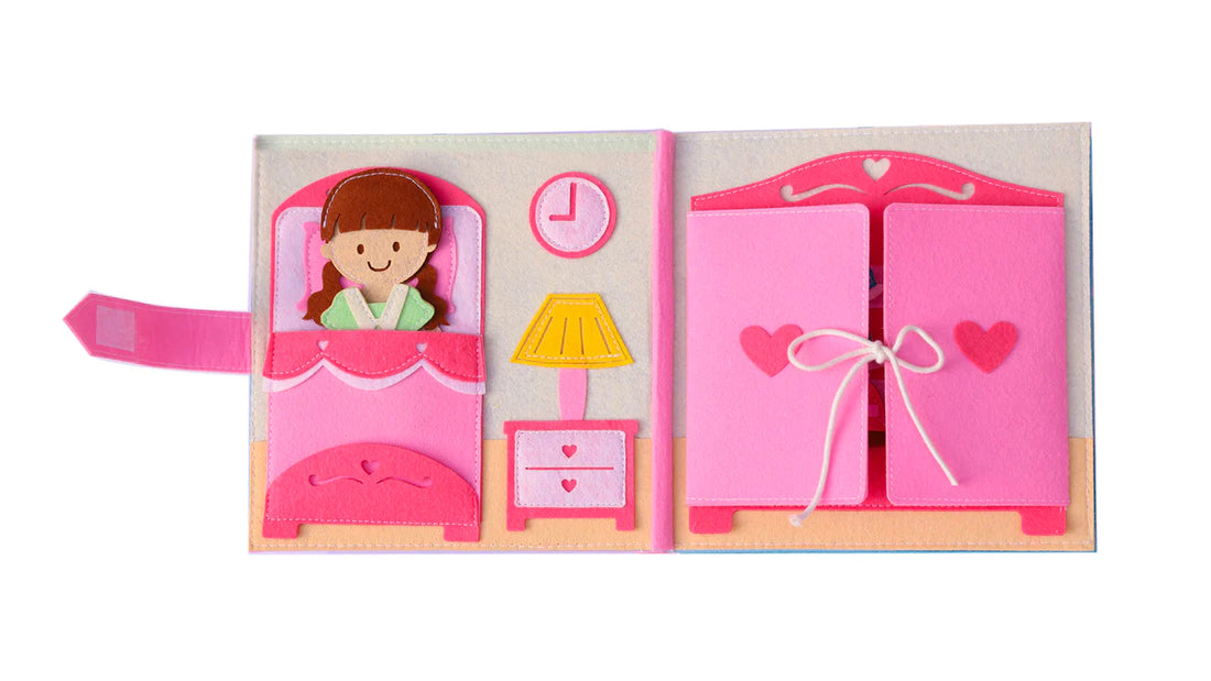 Dollhouse quiet book page