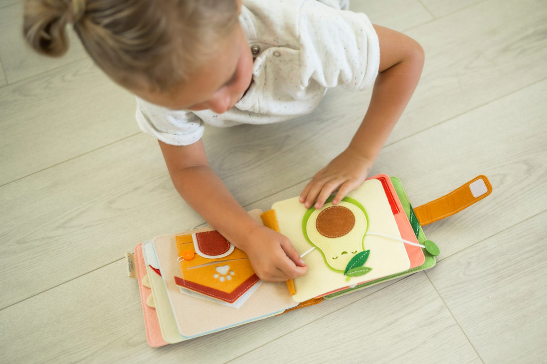 Quiet Books for Toddlers: A Montessori Approach