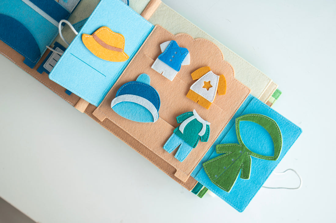 Boys House Quiet Book | Little Boys House Quiet Book | Little Cloudy